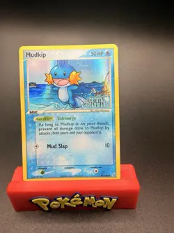 Mudkip 57/100 Reverse Holo Stamped ex Crystal Guardians Pokemon Card LP/NM - Image 1