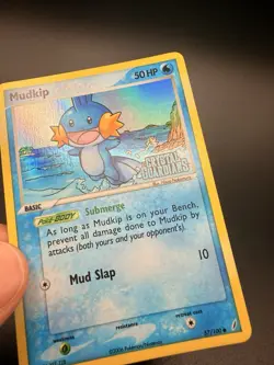 Mudkip 57/100 Reverse Holo Stamped ex Crystal Guardians Pokemon Card LP/NM - Image 2