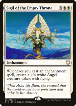 NM - Sigil of the Empty Throne [C18 - 74] Commander 2018 - Image 1