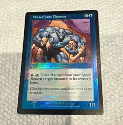 Magic: The Gathering Waterfront Bouncer Deckmaster Foil #114/350 with cutline - Image 1
