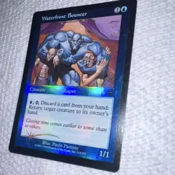 Magic: The Gathering Waterfront Bouncer Deckmaster Foil #114/350 with cutline - Image 4