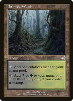 Tainted Wood Torment HP MTG - Image 1