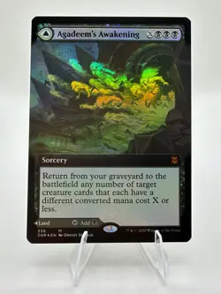 Agadeem's Awakening Agadeem, the Undercrypt Zendikar Rising FOIL BORDERLESS - Image 1
