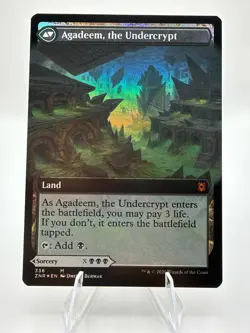 Agadeem's Awakening Agadeem, the Undercrypt Zendikar Rising FOIL BORDERLESS - Image 2
