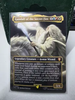 MTG Gandalf of the Secret Fire (Borderless) [The Lord of the Rings: Tales of Mid - Image 1