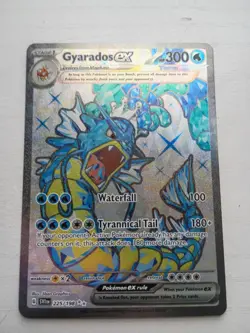 Pokemon TCG Gyarados ex Full Art Ultra Rare Holo Paldea Evolved 225/198 Mint - Image 1