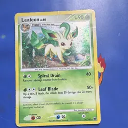 The Pokemon Company Pokemon TCG Leafeon 024/100 Deck Exclusives Holo Rare Eng - Image 1