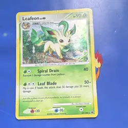 The Pokemon Company Pokemon TCG Leafeon 024/100 Deck Exclusives Holo Rare Eng - Image 3