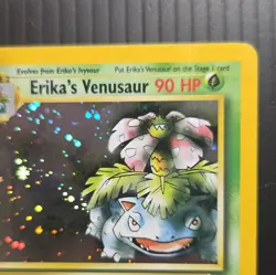 Pokemon TCG Erika's Venusaur Gym Challenge 4 Holo Unlimited Rare NM/LP Condition - Image 4