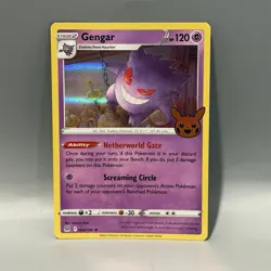 GENGAR 066/196 HOLO TRICK OR TRADE BOOSTER 2023 POKEMON TCG CARD - Image 1
