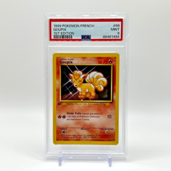1st Edition Goupix Vulpixv - 68/102 French Base Set Pokemon Card - PSA 9 MINT - Image 2