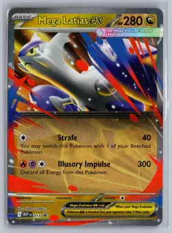 Mega Latias ex 011 Holo Promo ME: Mega Evolution Promo Pokemon Near Mint - Image 1
