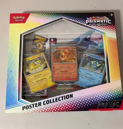 Pokemon TCG Prismatic Evolutions Poster Collection! - Image 1