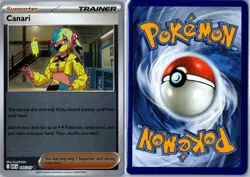 Canari - 185/217 - Ascended Heroes - Uncommon Reverse Holo - Near Mint - Image 3