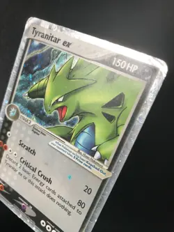 Tyranitar ex 17/17 POP 1 Pokemon holo rare card HP - Image 2