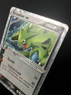 Tyranitar ex 17/17 POP 1 Pokemon holo rare card HP - Image 3