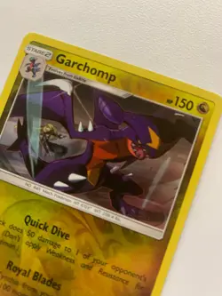 Pokemon TCG Garchomp Rare Ultra Prism Reverse Holo 99/156 - Image 3
