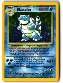 1999 Blastoise ⭐ 2/102 Holo WOTC Vintage Rare Base Set Unlimited Pokemon NM/LP - Image 1