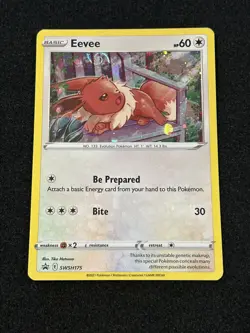 Pokemon Swirl Eevee SWSH175 Promo NM - Image 1