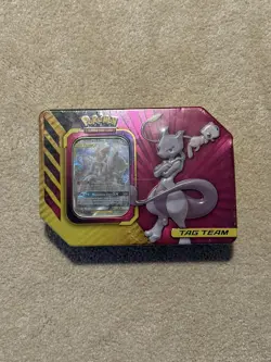 Pokemon Power Partnership Tin Mewtwo Mew GX Unified Minds sealed - Image 1