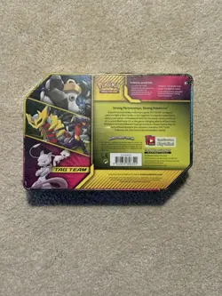 Pokemon Power Partnership Tin Mewtwo Mew GX Unified Minds sealed - Image 2