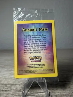 Ancient Mew Pokemon Movie Promo (2000) Factory Sealed - Image 2
