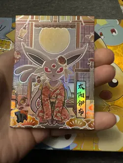 NON TCG Chinese Pokemon Elf Eif Origin JP Espeon - Image 3