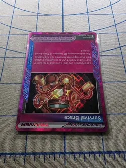 Pokemon TCG Survival Brace 164/167 Twilight Masquerade Ace Spec Trainer - Image 4