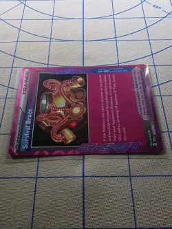 Pokemon TCG Survival Brace 164/167 Twilight Masquerade Ace Spec Trainer - Image 5