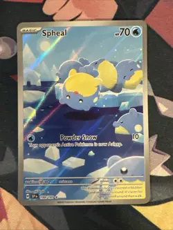 Spheal 199/191 Illustration Rare Surging Sparks Pokemon Holo NM - Image 1