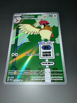 Pidgeotto 208/197 – Illustration Rare – SV03 Obsidian Flames – Pokemon TCG – NM - Image 2