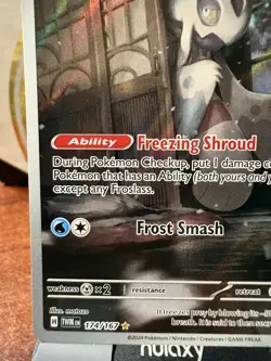 Froslass 174/167 Illustration Rare Twilight Masquerade Pokemon Holo NM - Image 4