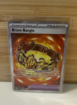 Brave Bangle 104/084 Pitch Black Ultra Rare Pokemon TCG - Image 1