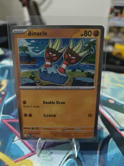 Binacle (Cosmos Holo) 087 Promo ME: Mega Evolution Promo Pokemon Near Mint - Image 1