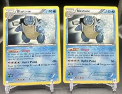Blastoise (BW Boundaries Crossed) 31/149 Rare Deck Exclusives Pokemon NM X2 - Image 1