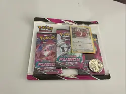 Pokemon TCG Fusion Strike 3 Pack Blisters with Eevee Promos New and Sealed - Image 1