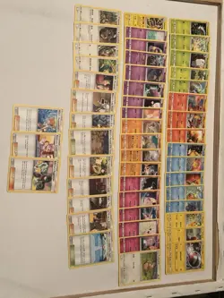 Pokemon HiddenFates Near Complete Base Set +40+Reverse Holo NM Master Set Stater - Image 1