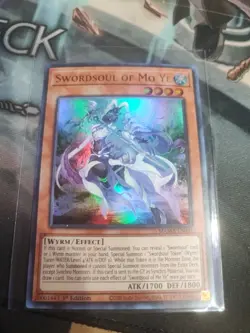 Yu-Gi-Oh! Swordsoul of Mo Ye MAMA-EN034 Magnificent Mavens 1st Ed Ultra Rare - Image 1
