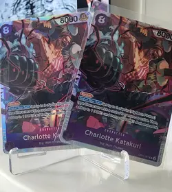 Charlotte Katakuri OP11-067 Super Rare A Fist of Divine Speed One Piece x 2 - Image 3