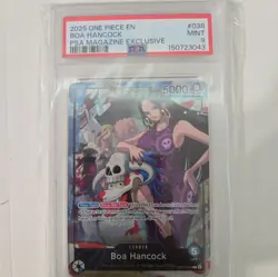 2025 One Piece EN Boa Hancock PSA Magazine Exclusive #038 PSA 9 MINT - Image 1