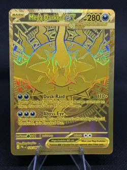 Pokemon TCG Mega Darkrai EX PBL 120/084 Ultra Rare Full Art Holo 280HP - Image 1