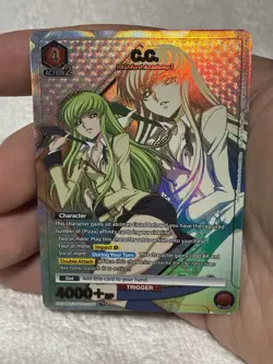 English C.C Code Geass Parallel UA01BT/CGH-1-077 Union Arena Alt Art - Image 1