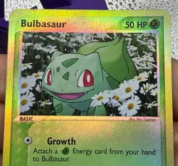 Pokemon Bulbasaur 39/95 Team Magma Vs Team Aqua Reverse Holo English TCG WOTC MP - Image 2