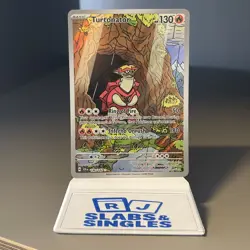 Pokemon TCG Turtonator Illustration Rare Stellar Crown Card 146/142 - Image 1