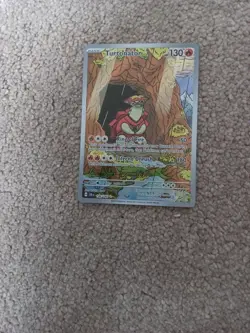 Pokemon TCG Turtonator Stellar Crown Illustration Rare Card 146/142 NM Condition - Image 1