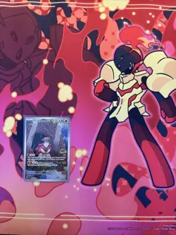 Pokemon TCG Turtonator Stellar Crown Illustration Rare Card 146/142 NM Condition - Image 3