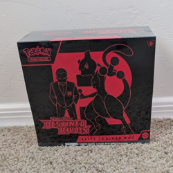 Pokemon TCG Scarlet & Violet Destined Rivals Elite Trainer Box 65 Cards Mewtwo - Image 1