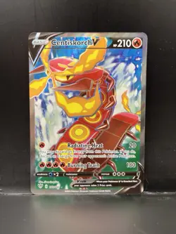 Pokemon TCG Centiskorch V Full Art Darkness Ablaze 179/189 Card | Near Mint - Image 1
