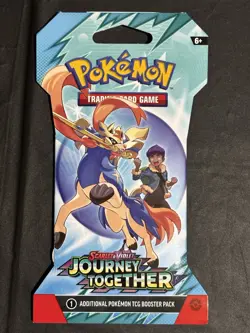Pokemon TCG Journey Together Booster Pack ( Lot Of 5 ) Factory Sealed - Image 4