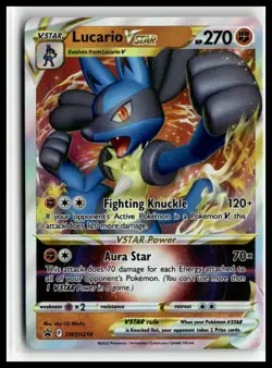 SWSH: Sword & Shield Promo Cards #SWSH214 Lucario VSTAR - Image 1